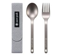 Snow Peak – Set fourchette et cuillère en titane