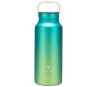 Snow Peak - Gourde en titane - Titanium Aurora Bottle 800 Ml In Ocean en Bois - Vert Vert