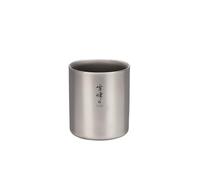 Snow Peak - Ti-Double H200 Stacking Mug - Tasse - 200 ml - titanium