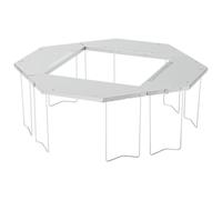 Snow Peak - Jikaro Fire Ring Table - Table de camping - metallic