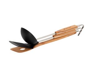 Snow Peak - Kitchen Tool Set - Set de cuisson - black / wood