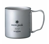 snow peak MG-052FHR TI-DOUBLE 300 MUG FH Titanium NEUF du Japon