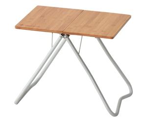 Snow Peak - Mytable Bamboo Top - Table de camping - metallic / wood