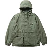 Snow Peak - Parka déperlante en coton recyclé - Light Dobby Cloth Parka Foliage en Nylon - Taille M - Vert Vert M