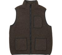 Snow Peak - Polaire sans manches en laine recyclée - Recycled Wool Boa Vest Dark Brown en Nylon - Taille M - Marron Marron M