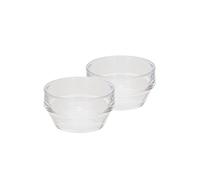 Snow Peak Sayou Lot de 2 tasses à thé empilables transparentes 150 ml Convient pour le camping et l'extérieur