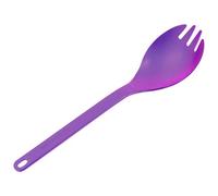 Snow Peak Spork unisexe SCT-004PR, titane japonais, ultraléger, compact pour camping, randonnée, usage quotidien, fabriqué au Japon, anodisé, violet, taille unique