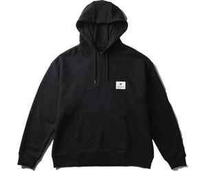Snow Peak - Sweat à capuche en polycoton - NSD Square Logo Hoodie Black en Coton - Taille L - Noir Noir L