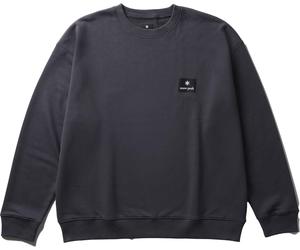 Snow Peak - Sweat en coton - NSD Square Logo Pullover Charcoal en Coton - Taille M - Gris Gris M