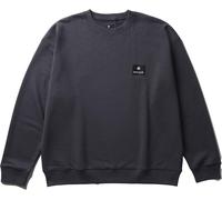 Snow Peak - Sweat en coton - NSD Square Logo Pullover Charcoal en Coton - Taille XL - Gris Gris XL