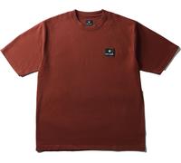 Snow Peak - T-shirt en polycoton - NSD Square Logo T-Shirt Light Brown en Coton - Taille M - Marron Marron M