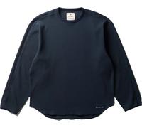 Snow Peak - T-shirt stretch à manches longues confortable - Dry Waffle LS T-Shirt Dark Navy - Taille M - Bleu Bleu M