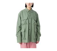 Snow Peak - Takibi Herringbone Shirt Jacket - Homme - Vestes - Vert - Taille: S