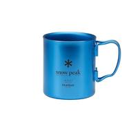 Snow Peak - Titanium Double Wall Cup - Tasse - 450 ml - blue