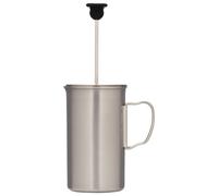 Snow Peak Cafetière à piston japonaise unisexe en titane CS-111, durable, ultra légère pour le café en randonnée et en camping, taille unique