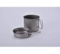 Snow Peak Trek 900 Titanium Cookset Pot and Poêle SCS-008T JAPAN IMPORT