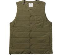 Snow Peak - Veste sans manches légère - Flexible Insulated Vest Olive - Taille S - Vert Vert S