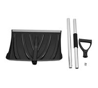 Snow Phelt Duthing Dutachable Aluminium Aluminium Pusteur de Neige avec poignée D pour l'élimination de la Neige d'hiver et Garage de Maison extérieur brisant Utilisation de