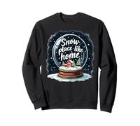 Snow Place Globe de Noël Confortable pour l'hiver Sweatshirt