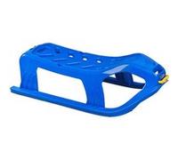 Jamara Luge 461121 Play Snow-Star – patins métal, corde avec poignée, plastique anti‑choc – Bleu