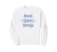 Snow Queen Energy Fierce Queer Holiday Pride Sweatshirt