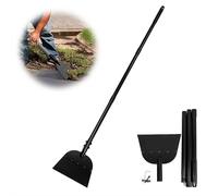 Snow Shovel,2026 New Ice Scraper Heavy Duty with Long Adjustable Handle,9"Wider Garden Flat Floor Scraper,Multifunctional Garden Shovel for Weed Removal GardenCar Camping