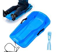 Snow Sled - Lightweight High Speed Slides for Fast Winter Fun, Durable Heavy-Duty Design with Smooth Gliding, Kids and Youth Snow Sledge for Lawn Beach Ice Grass Sand Use