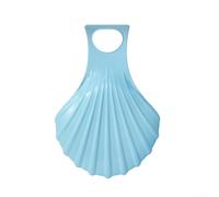 Snow Sled Planche d'hiver légère en polyéthylène avec poignées antidérapantes, compatible avec terrain enneigé, sable, herbe, 50 x 35 cm, 5 couleurs (bleu)