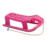 MARMAT Snow Star Traîneau Luge Haute pour bébé et Enfant Rose sans Dossier