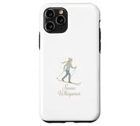 Snow Whisperer Serene Ski Calme Hiver Coque pour iPhone 11 Pro