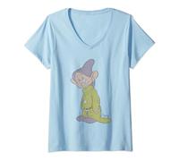 Snow White Dopey T-Shirt avec Col en V