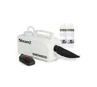 SNOW600 Machine à neige avec concentré pour 10 litres de liquide neige - 600 Watts, indicateur de réservoir