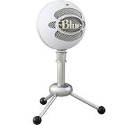 Snowball Micro Usb Pour Enregistrement, Streaming, Gaming, Podcast, Micro Gaming, Micro Pc Et Mac, Micro Condensateur Diagrammes Cardioïde Et Omnidirectionnel, Style Rétro - Blanc[X992]