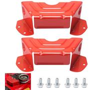 SnowBear Housse de courroie de pont rouge 107/46 cm compatible avec tondeuse MTD Columbia Part 783-06424A-0638 (2)