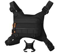 Snowboard Chest Pack | 25x15x5cm Adjustable Lightweight Vest | Versatile Chest Vest, Advanced Sweat Management for Women Hiking Travel Gym Camping Fishing Cycling Outdoor Skiing Commuting