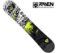 Snowboard Core Junior RAVEN - Flex souple Full Rocker - Cambre inversé - Shape true twin 115