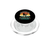 Snowboard Girl Like A Regular Girl But Cooler - Snowboarder PopSockets PopGrip pour MagSafe