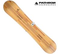 Snowboard - Pathron - Slash - Flex souple - Cambre plat et rocker - Shape true twin 155