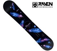 Snowboard - RAVEN - Mia Black - Flex moyen - Cambre camrock - Shape true twin 153