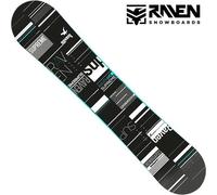 Snowboard - RAVEN - Supreme Mint - Flex souple Flatrocker - Cambre plat et rocker - Shape true twin 151