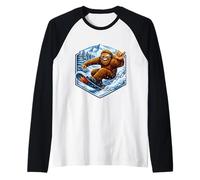 Snowboard Sasquatch Big Foot Snowboard Big-Foot Shaka Manche Raglan
