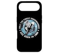 Snowboarder Anniversaire né en 1960 Snowboard Snowboardeur Coque pour iPhone Air