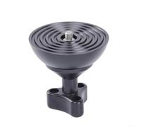 Snowchecking ABS Adaptateur de base hémisphérique pour trépied 100 mm Convertisseur bol vers plat pour la stabilité du cardan d'appareil photo
