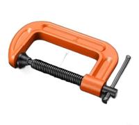 snowchecking Acier moulé robuste G pour le travail du bois et du métal, poignée en T avec tige filetée traitée thermiquement, points de contact plats antidérapants (D)
