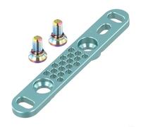 snowchecking Adaptateur de frein à disque avant plat pour vélo de route, support d'étrier en alliage d'aluminium 7075 pour SRAM/Campy, 140 mm à 160 mm pour support de rotor (vert)