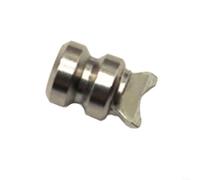 Snowchecking Broche demi-lune en acier inoxydable pour DAIWA pour moulinet de pêche électrique 23 LEOBRITZ 300J - Accessoire de rechange (broche demi-lune)