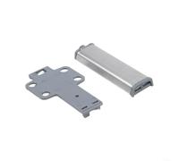 snowchecking Butée de porte d'armoire, loquets tampons, loquet tactile, amortisseur à fermeture amortie pour armoire, tiroir, aimant puissant, facile à installer, plastique ABS