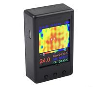 snowchecking Caméra d'imagerie thermique infrarouge portable avec écran LCD de 2,4", résolution du capteur 24 x 32, interface de transfert de données USB