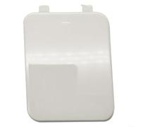snowchecking Capuchons de crochet de remorquage pour pare-chocs arrière - Pour Mercedes-Benz W211 2003-2009, pièce de rechange ABS peinte OEM 2118801405 (blanc)