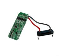 Snowchecking Carte de contrôle en plastique vert 168 V avec broches pour perceuse électrique 126 V 21 V batterie au lithium 67 x 26 mm